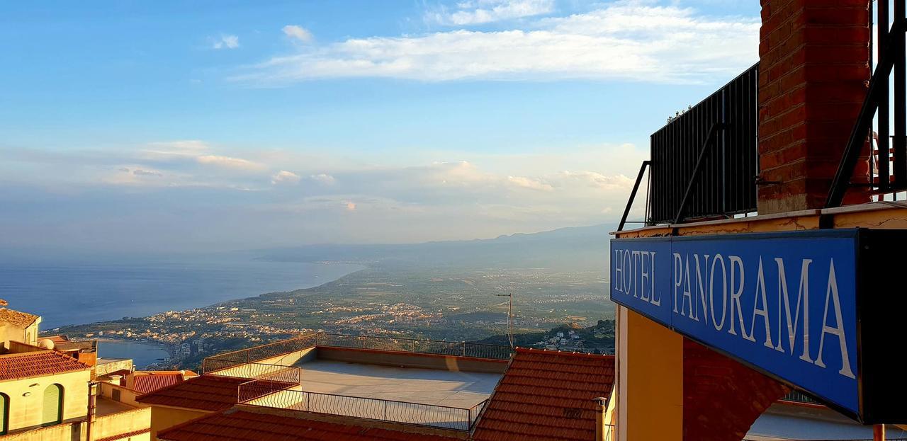 Hotel Panorama Di Sicilia Castelmola Dış mekan fotoğraf